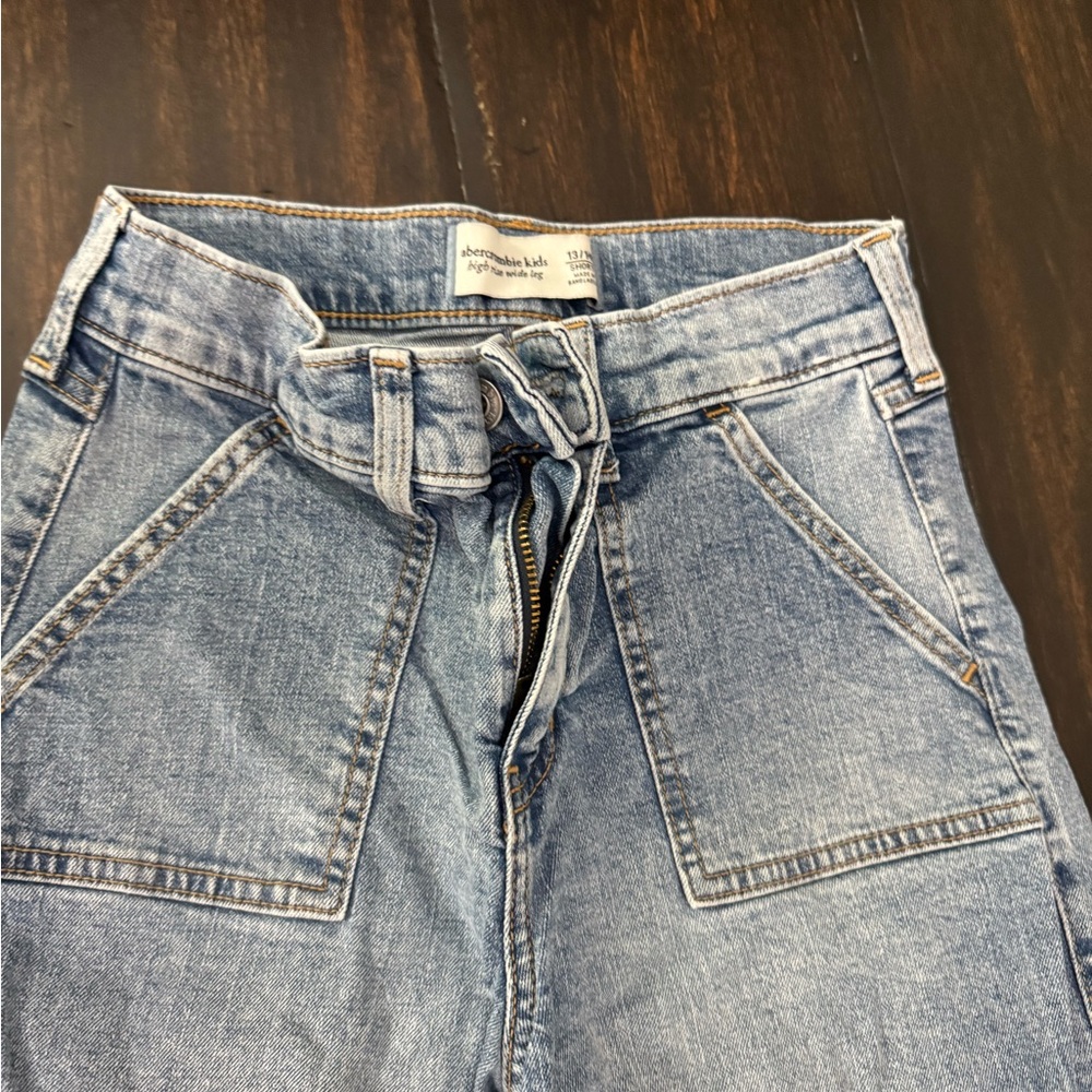 Abercrombie & Fitch High Rise Blue Jeans